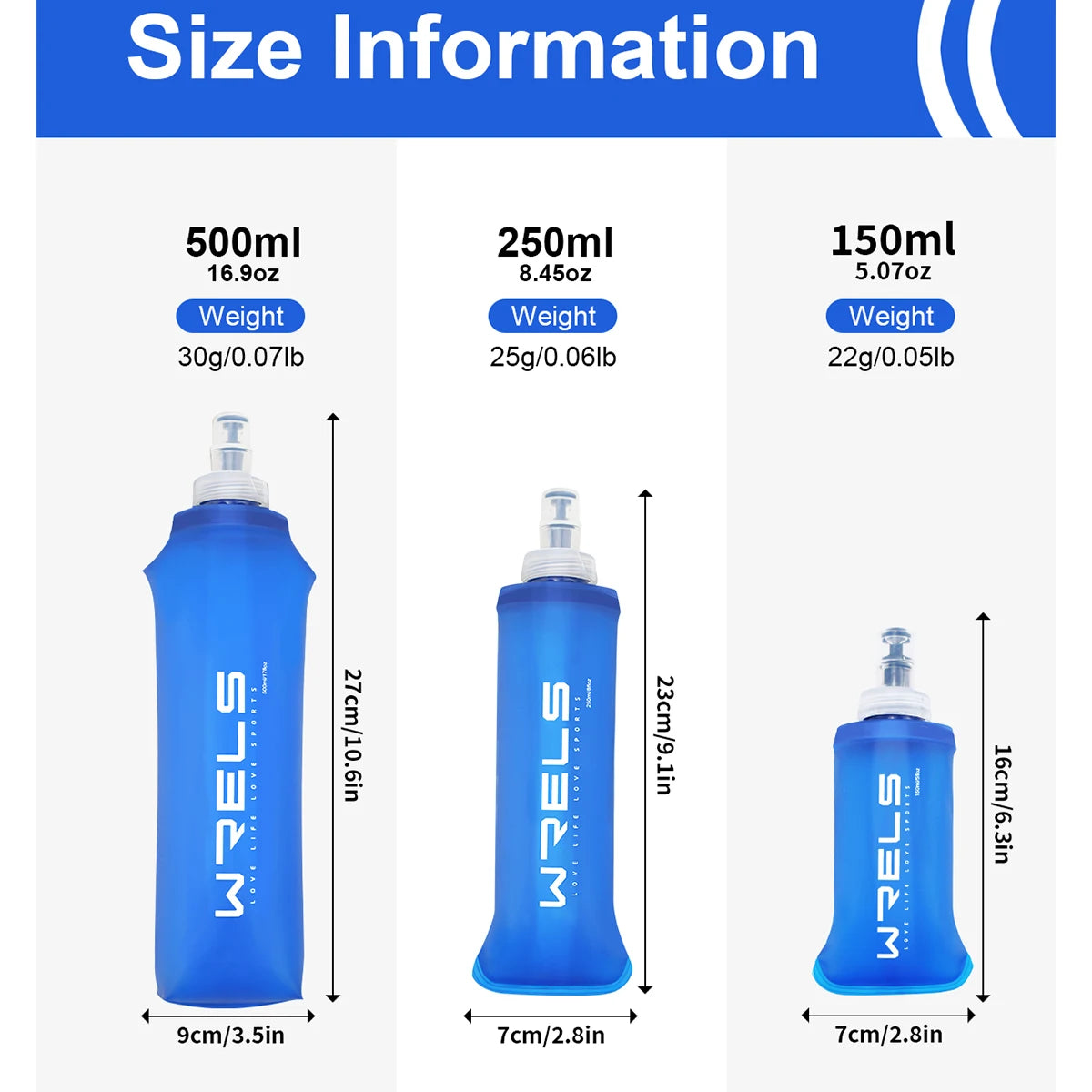 Kollabierbare Silikon-Wasserflasche – Kompakt für Reisen & Sport