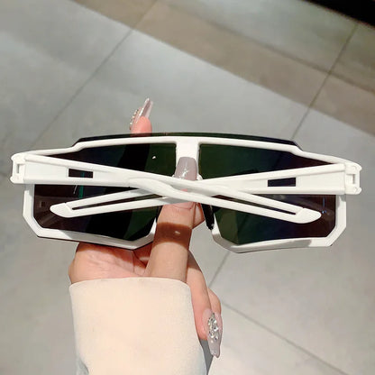 Übergroße Vintage Sportbrille – Unisex Winddicht